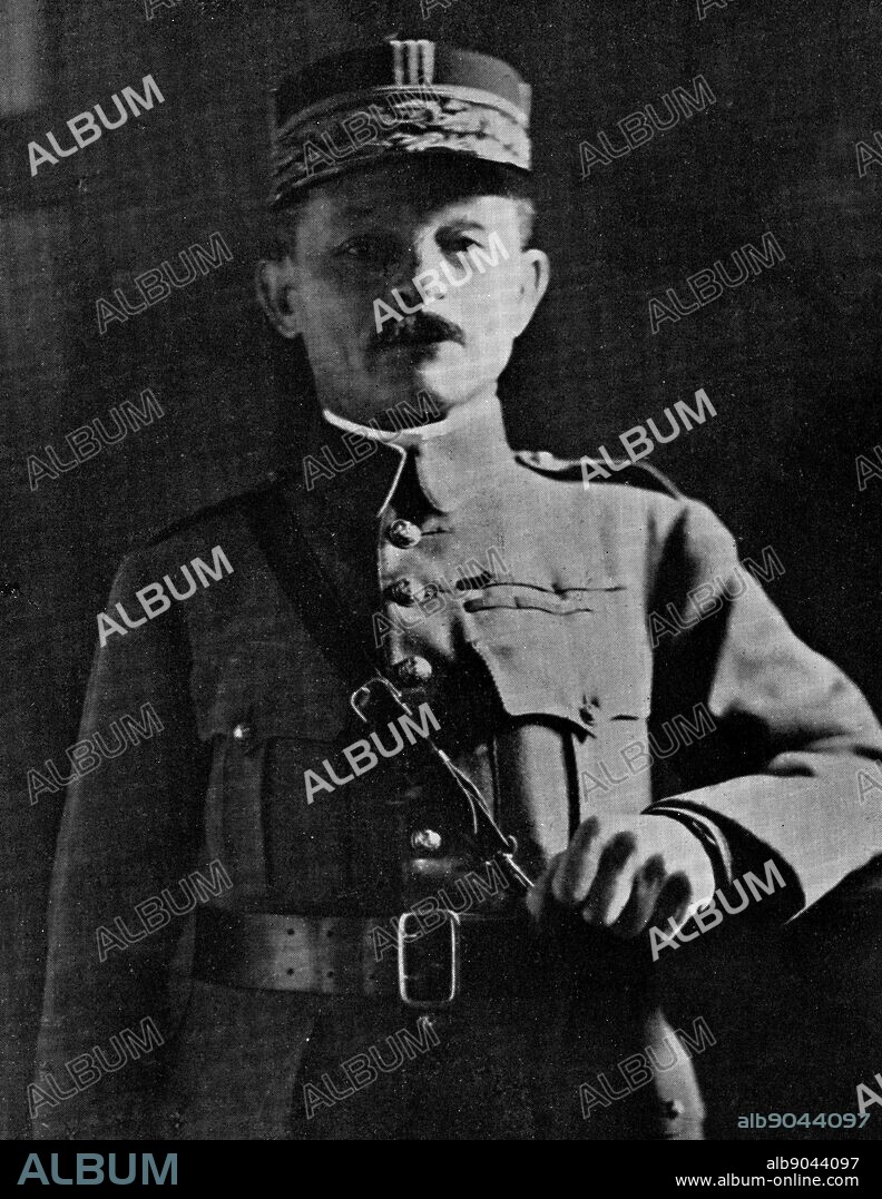 Photograph of Maxime Weygand (1867-1965) a French military commander in World War I and World War II. Dated 20th Century.