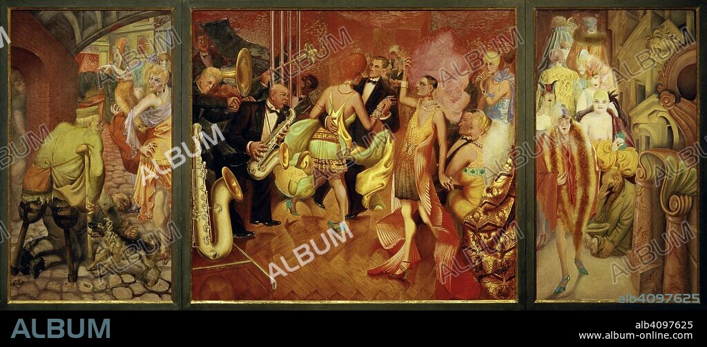OTTO DIX. Metropolis.