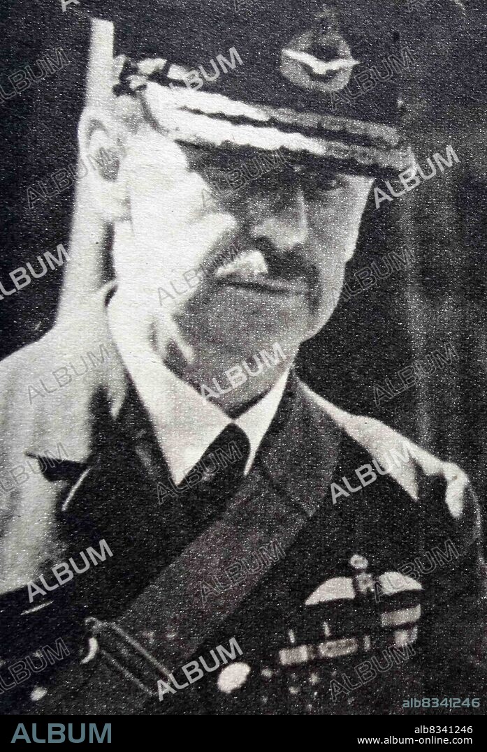 Sir Hugh Dowding was an officer in the Royal Air Force. Air Chief Marshal Hugh Caswall Tremenheere Dowding, 1st Baron Dowding, GCB, GCVO, CMG (24 April 1882 - 15 February 1970) was an officer in the Royal Air Force. He was Air Officer Commanding RAF Fighter Command during the Battle of Britain and is generally credited with playing a crucial role in Britain's defence, and hence, the defeat of Adolf Hitler's plan to invade Britain.