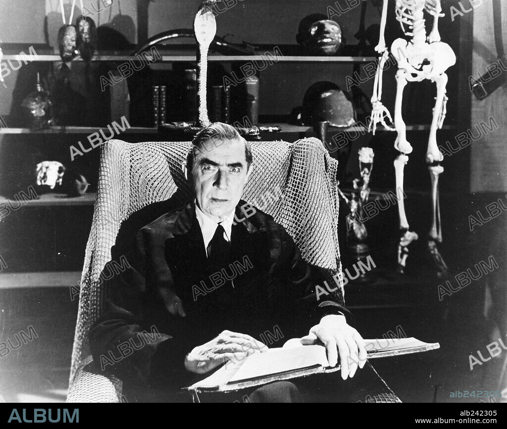 BELA LUGOSI en GLEN O GLENDA, 1953 (GLEN OR GLENDA), dirigida por ED WOOD. Copyright SCREEN CLASSICS INC.