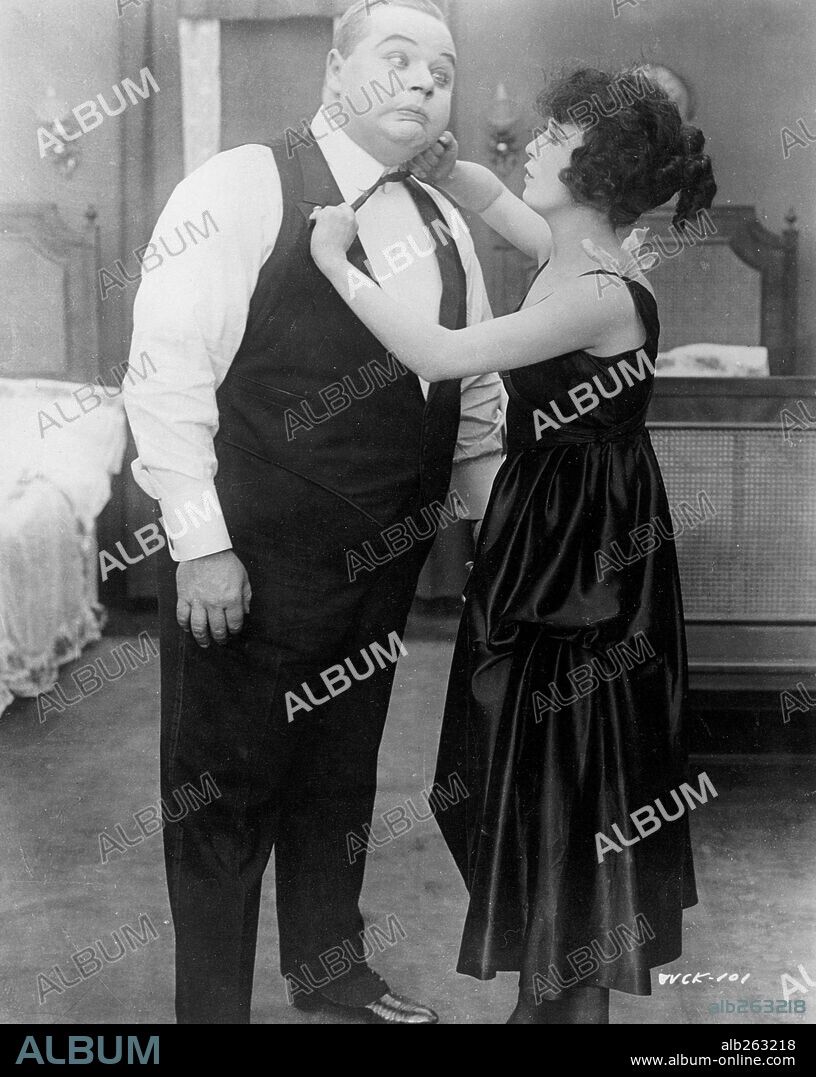 ROSCOE "FATTY" ARBUCKLE en WHEN COMEDY WAS KING, 1960, dirigida por ROBERT YOUNGSON. Copyright 20TH CENTURY FOX/ROBERT YOUNGSON PRODUCTIONS.