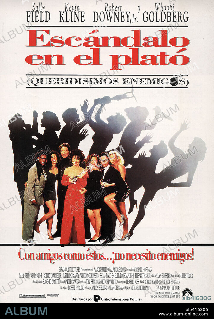 Poster de ESCÁNDALO EN EL PLATÓ, 1991 (SOAPDISH), dirigida por MICHAEL HOFFMAN. Copyright PARAMOUNT PICTURES.