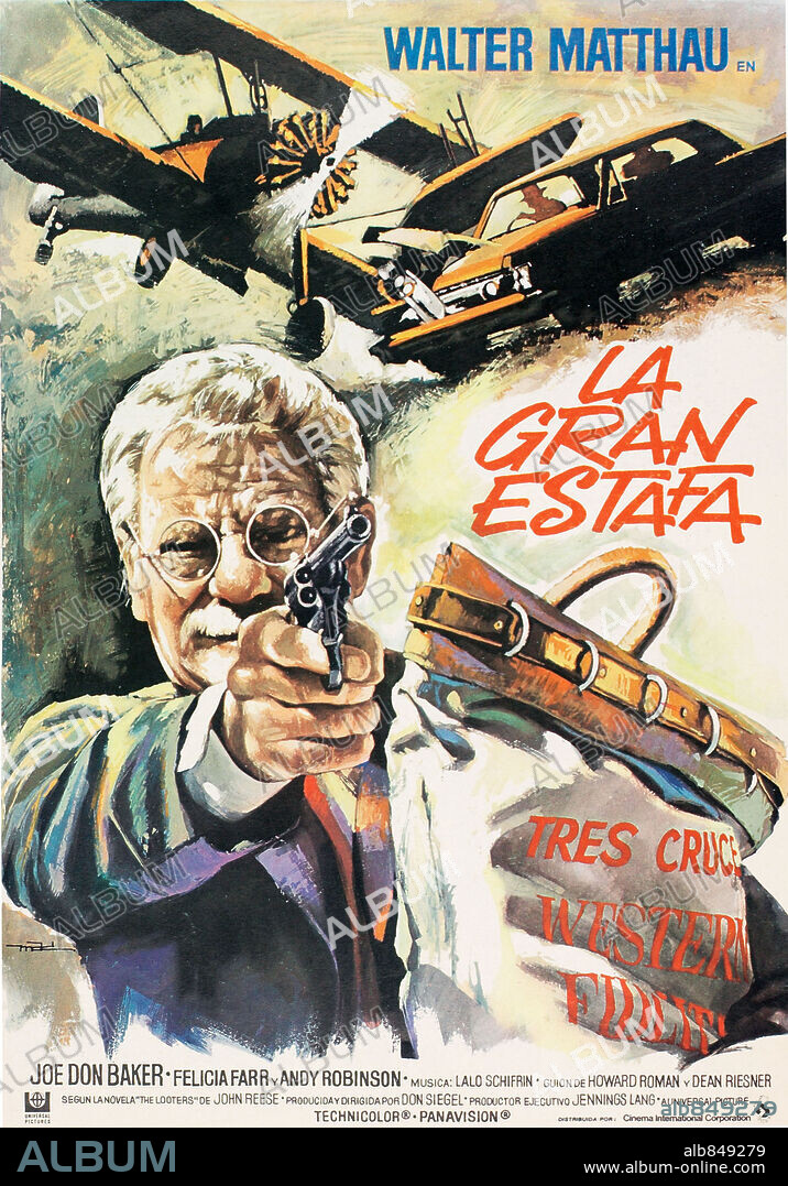 Poster of CHARLEY VARRICK, 1973, directed by DON SIEGEL. Copyright UNIVERSAL PICTURES.