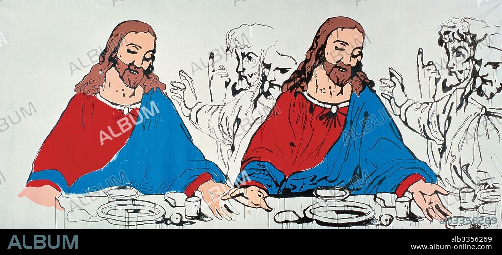 ANDY WARHOL. The Last Supper.