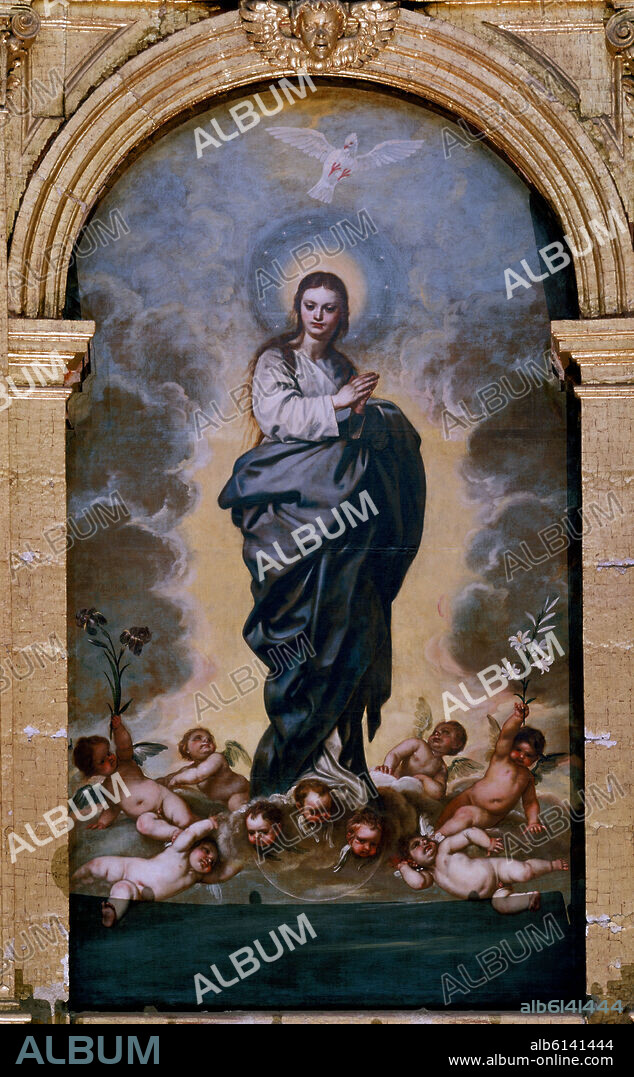 ALONSO CANO. VIRGEN INMACULADA EN LA CAPILLA MAYOR, 1662/63, 450x250.