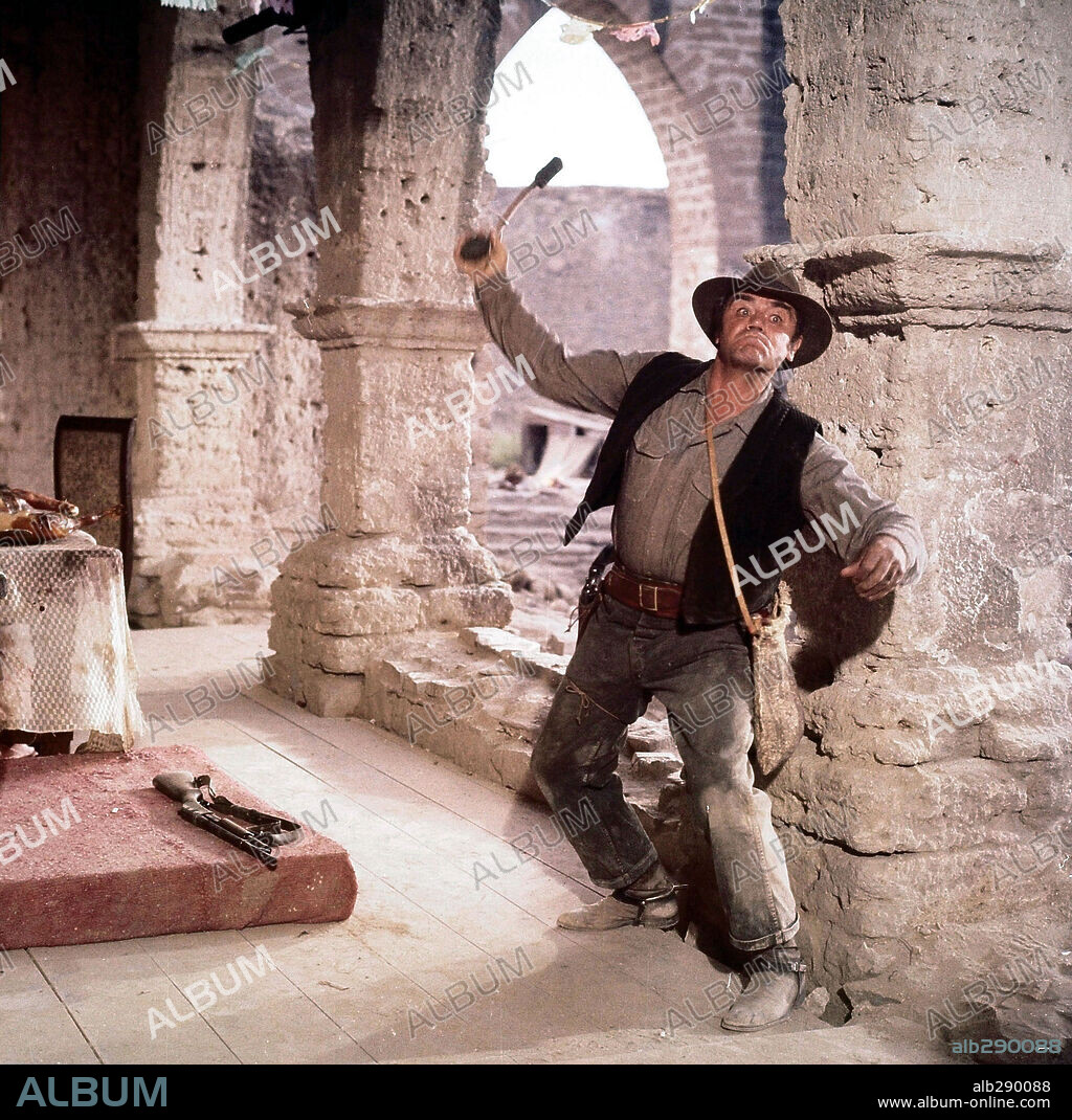 ERNEST BORGNINE en GRUPO SALVAJE, 1969 (THE WILD BUNCH), dirigida por SAM PECKINPAH. Copyright WARNER BROS/SEVEN ARTS.
