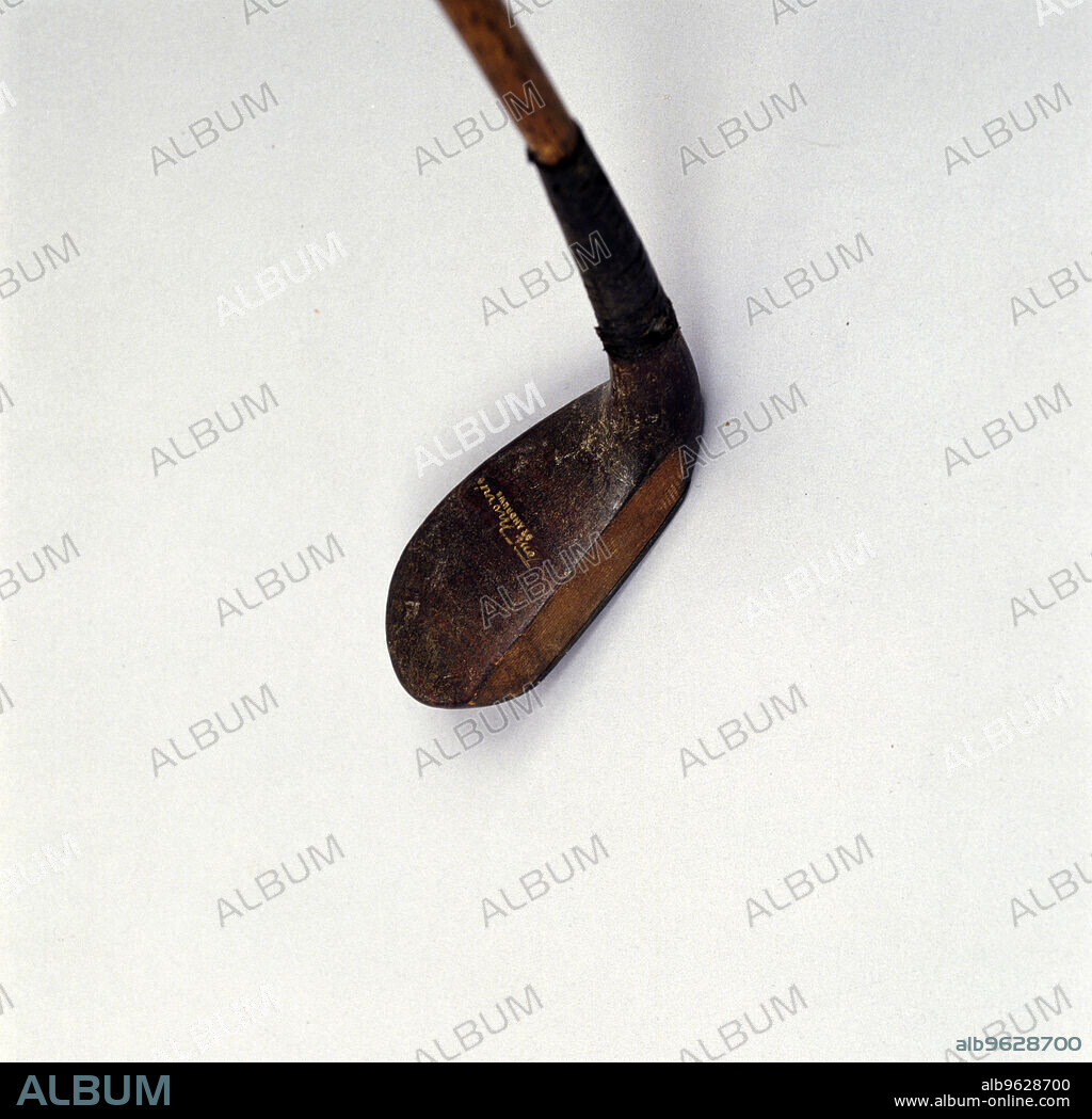 TOM MORRIS SENIOR. Tom Morris putter, late 19th century. One of the early great champions of golf, Old Tom Morris opened his club shop at St Andrews in 1867. Many of the top early golfers also made equipment.