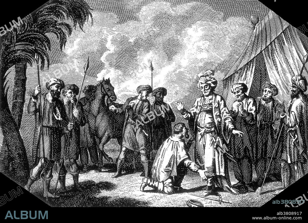 Salah ad-Din Yusuf ibn Ayyub (1138-1193) was a Kurdish Muslim, who became the first Sultan of Egypt and Syria, and founded the Ayyubid dynasty. At the height of his power, his sultanate included Egypt, Syria, Mesopotamia, Hejaz, Yemen, and parts of North Africa. Under his leadership, his forces defeated the Crusaders at the Battle of Hattin, leading the way to his recapturing of Palestine, which had been seized from the Fatimid Egyptians by the Crusaders 88 years earlier. His noble and chivalrous behavior was noted by Christian chroniclers and despite being the nemesis of the Crusaders, he won the respect of many of them. Rather than becoming a hated figure in Europe, he became a celebrated example of the principles of chivalry. Saladin died of a fever in 1193. In Saladin's possession at the time of his death were 1 piece of gold and 47 pieces of silver. He had given away his great wealth to his poor subjects and there was none left to pay for his funeral.