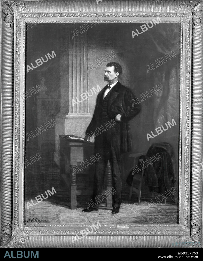 General Francis Preston Blair, Jr., George Caleb Bingham, American, 1811-1879, Oil on canvas, 1871, 34 x 26 5/16 in., 86.4 x 66.9 cm.