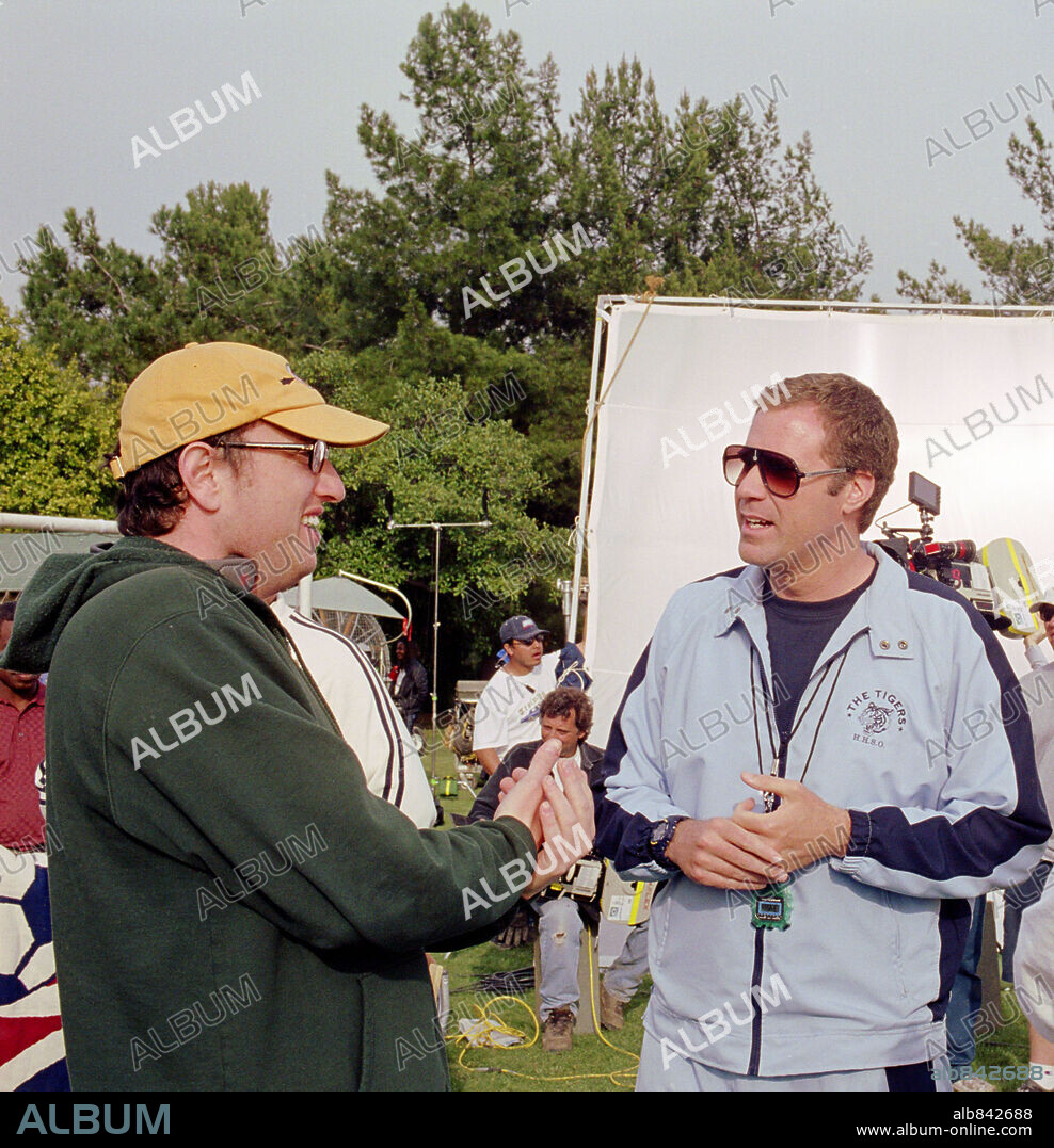 JESSE DYLAN and WILL FERRELL in KICKING & SCREAMING, 2005, directed by JESSE DYLAN. Copyright UNIVERSAL PICTURES / HANOVER, SUZANNE.