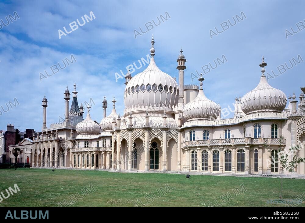 Brighton, Royal Pavillon/View from north east (c) Florian Monheim Format/Filmsize: 6x9 cm.