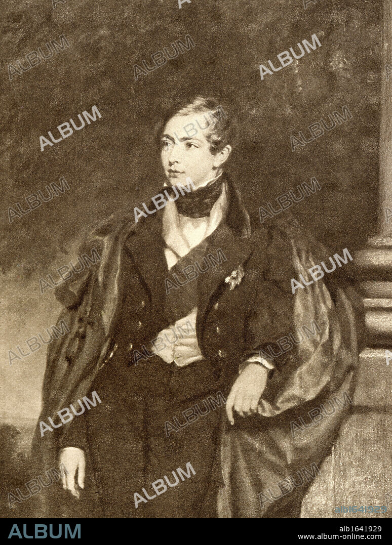 Prince George, Duke of Cambridge,1819-1904. British army officer and commander-in-chief of the British army 1856 to 1895.from a portrait at Windsor Castle.From the book 'The Girlhood of Queen Victoria 1832-1840 Vol II' published 1912.