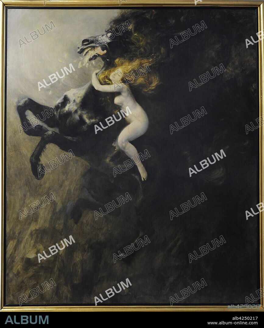 Wladyslaw Podkowinski (1866-1895). Polish painter. Frenzy, 1893. 19th Century Polish Art Gallery (Sukiennice Museum). National Museum of Krakow. Poland.