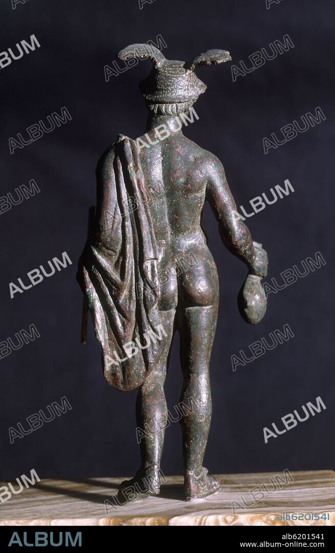 MERCURIO-BRONCE ROMANO DE L ALTER DE CHILCHES.