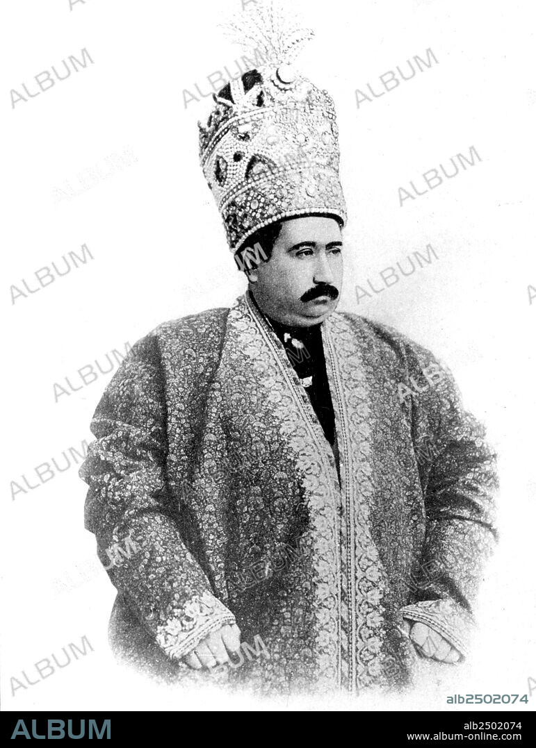 Mohammed Ali Mirza (1872-1925) son of-Muzaffar , chah of Persia in 1907-1909.