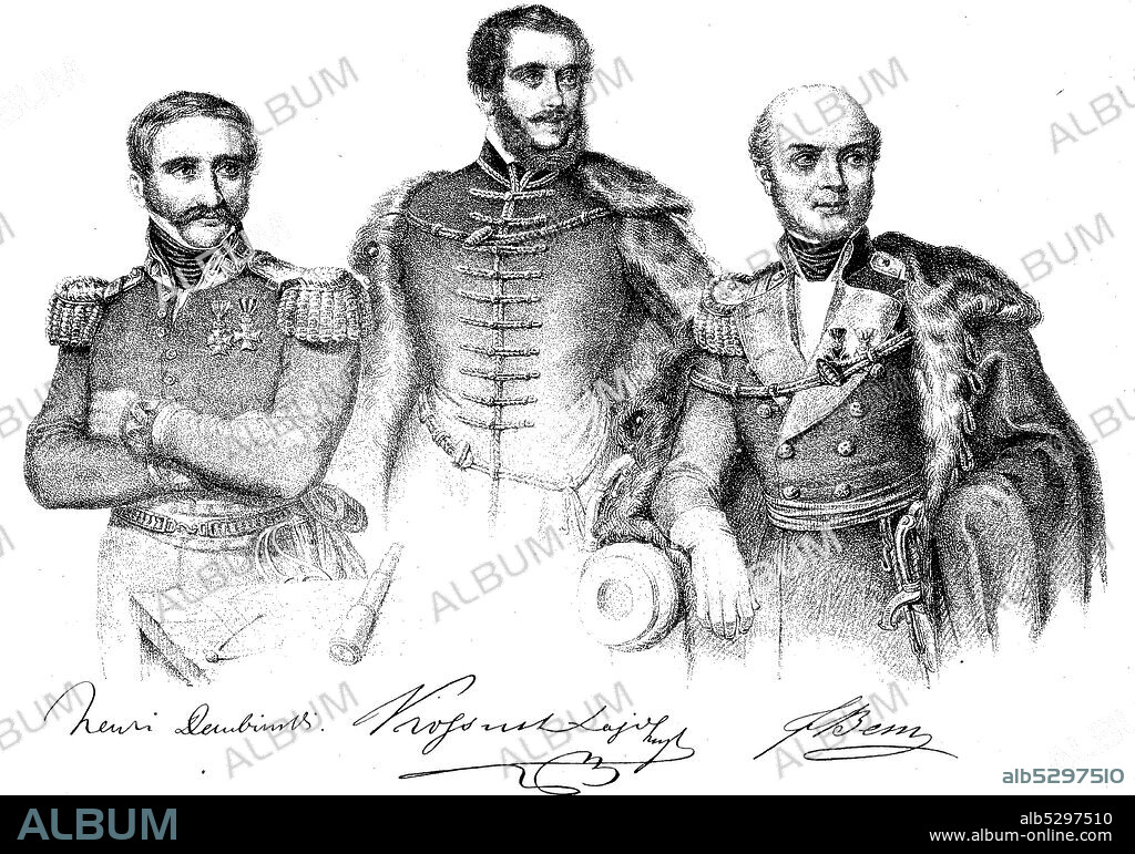 The leaders of the Hungarian uprising of 1848/1849, The Hungarian Revolution of 1848, was one of the many European Revolutions of 1848 and closely linked to other revolutions of 1848 in the Habsburg areas.