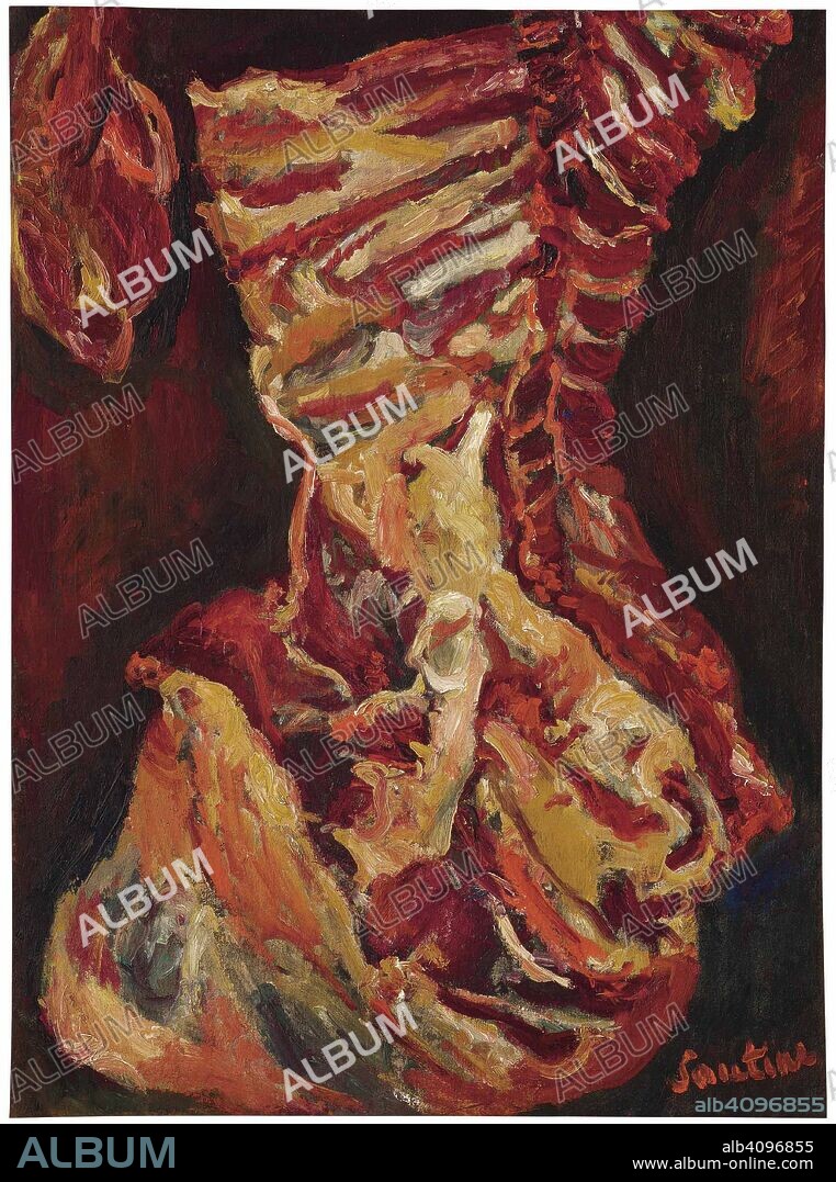 CHAIM SOUTINE. Le B?uf.