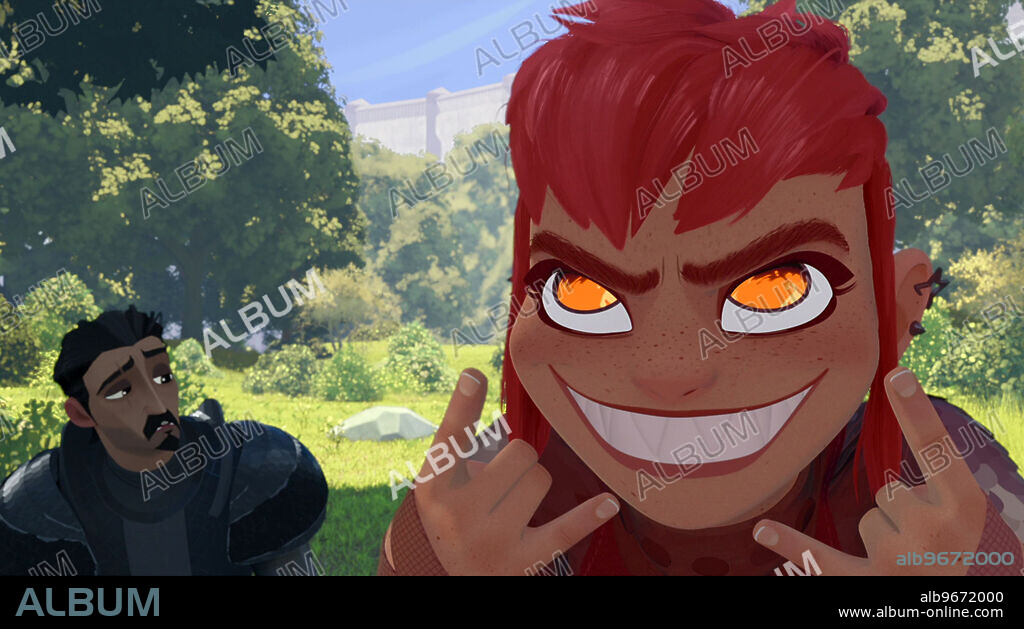 NIMONA, 2023, directed by NICK BRUNO and TROY QUANE. Copyright Annapurna Pictures / Blue Sky Studios.