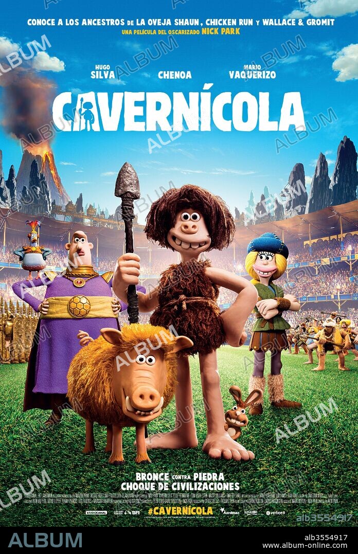 Poster of EARLY MAN, 2018, directed by NICK PARK. Copyright STUDIO CANAL.