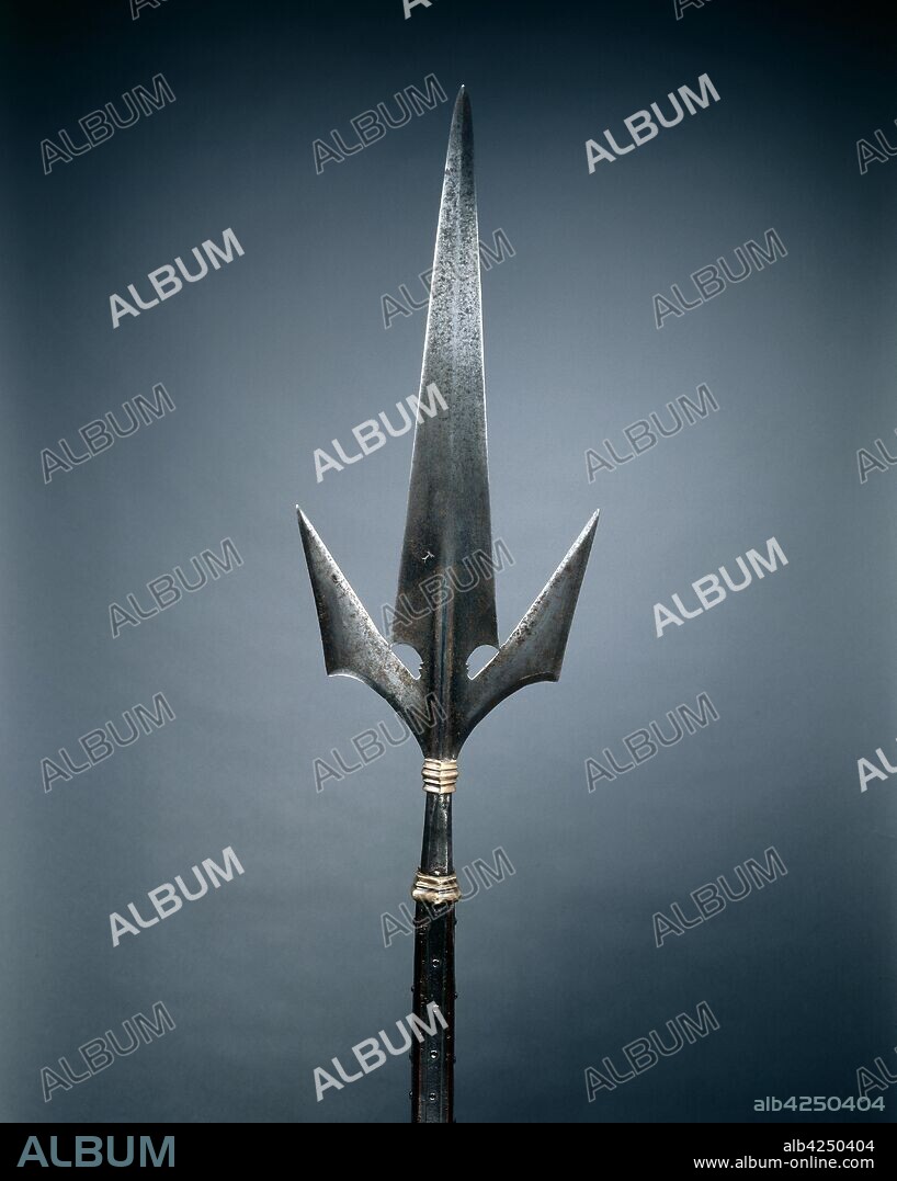 Corsèque (Chauve-Souris), c. 1530. North Italy, 16th century. Steel, square wood haft with planed corners; overall: 254 cm (100 in.); blade: 26 cm (10 1/4 in.).