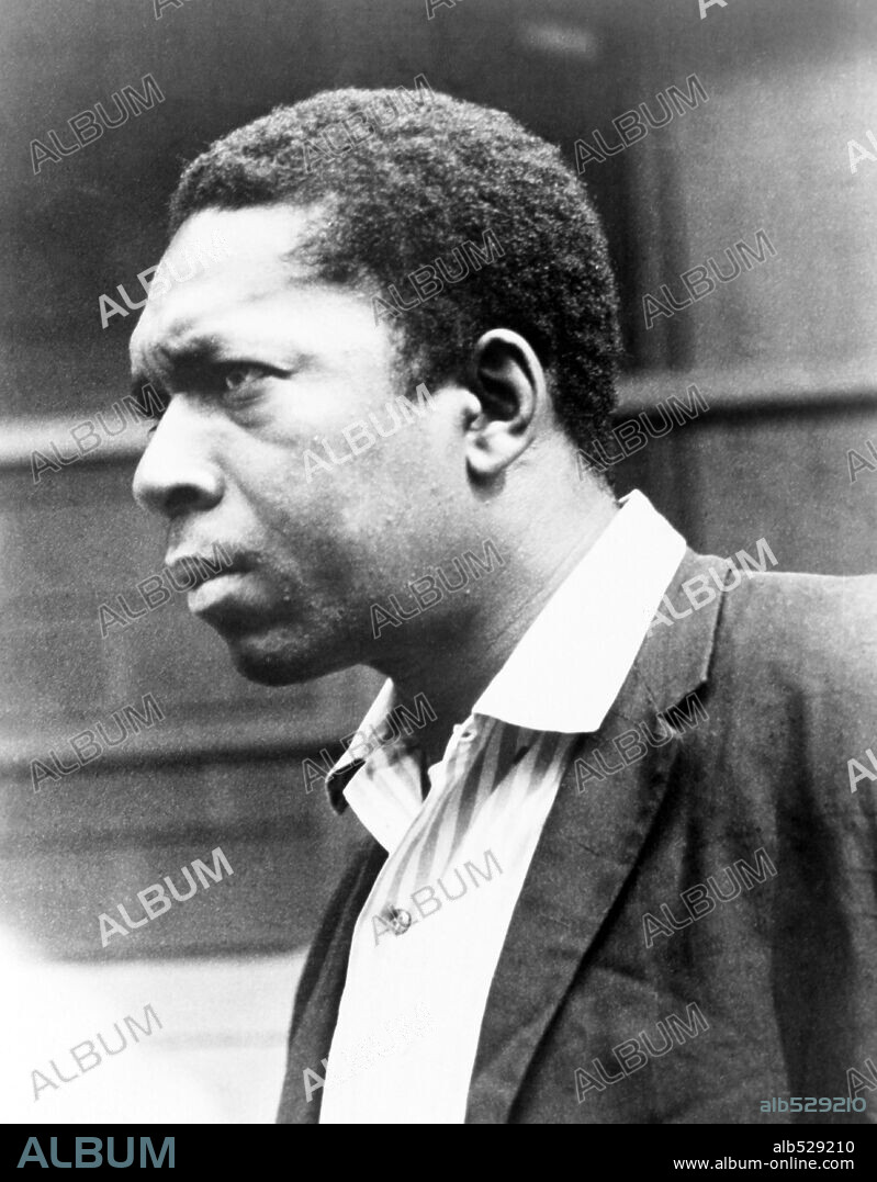 El saxofonista y compositor de jazz John Coltrane.