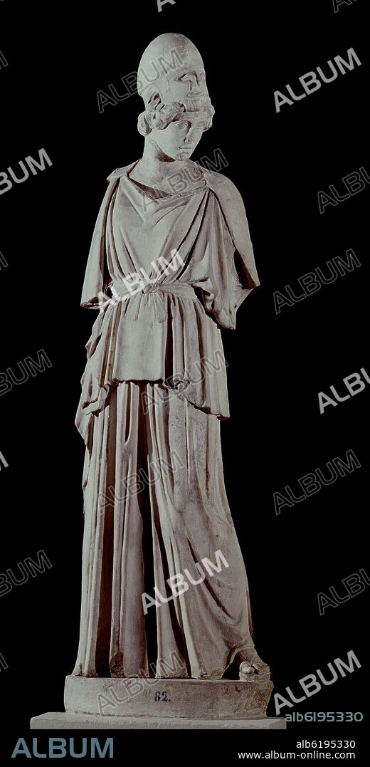 ESCULTURA-ATHENEA PARTHENOS (LA DIOSA VIRGEN).