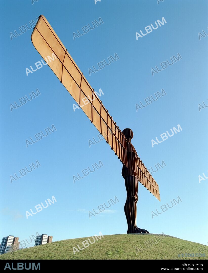 The Angel of the North, Gateshead, Tyne and Wear, c2000s(?). Antony Gormley's steel sculpture of an angel, completed in 1998.