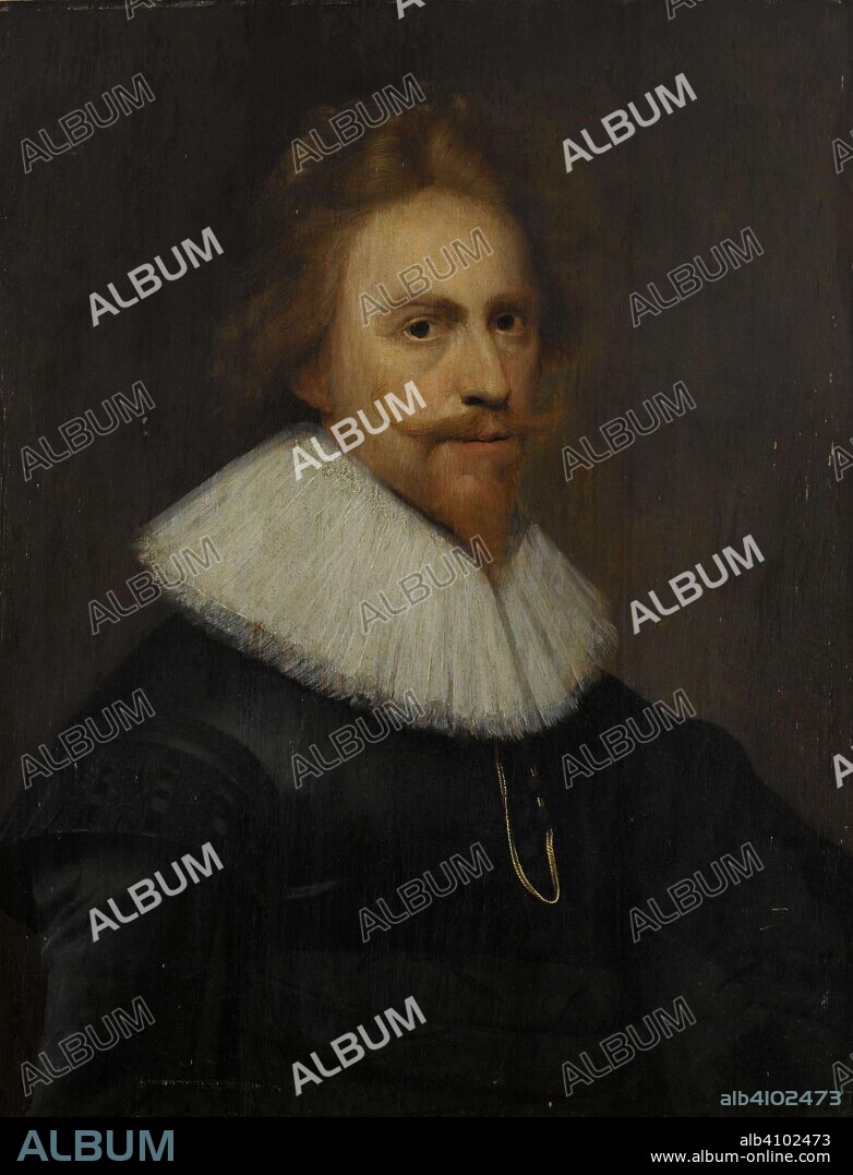 WYBRAND DE GEEST (I). Self Portrait. Dating: 1629. Measurements: support: h 71.2 cm × w 54.7 cm.