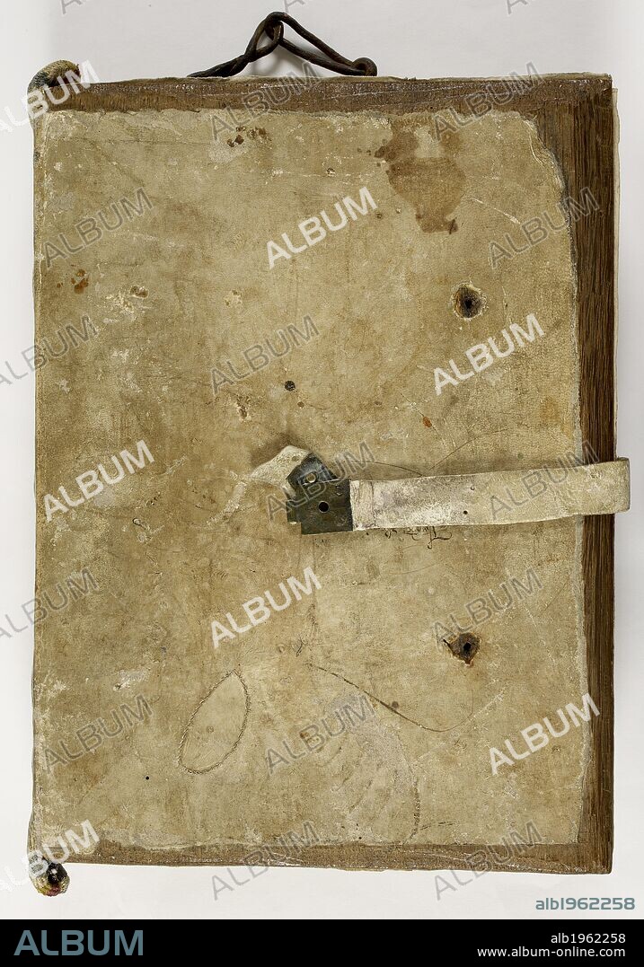 Jerome Commentaries. Jerome, Commentaries on Isaiah and Ezechiel. England, S. (Bury St. Edmunds?); 2nd or 3rd quarter of the 12th century. Binding. Source: Egerton 3776 front binding.
