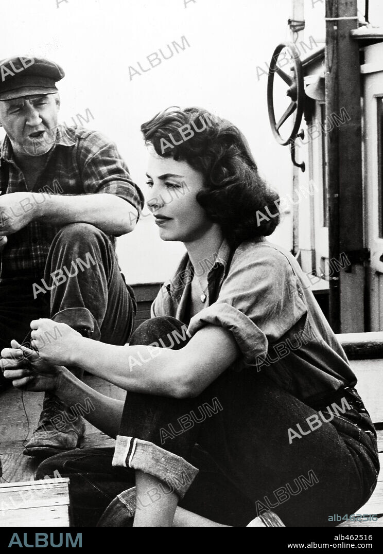 JENNIFER JONES and TOM TULLY in RUBY GENTRY, 1952, directed by KING VIDOR. Copyright 20TH CENTURY FOX.