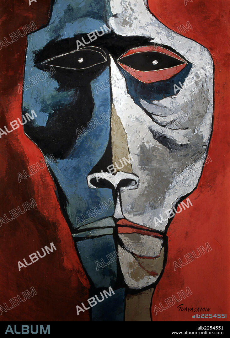 GUAYASAMIN, OSWALDO. PINTOR ECUATORIANO. QUITO 1919-1999. CABEZA FONDO ROJO. OLEO AÑO 1994. ATENCION: AUTOR CONTEMPORANEO SUJETO A COPYRIGHT ©. EL CLIENTE FINAL ES RESPONSABLE DE LA GESTION DE LOS DERECHOS DE AUTOR CON LAS SOCIEDADES EXISTENTES DE GESTION DE DERECHOS O DIRECTAMENTE CON LOS ORGANISMOS TITULARES DE LOS MISMOS.