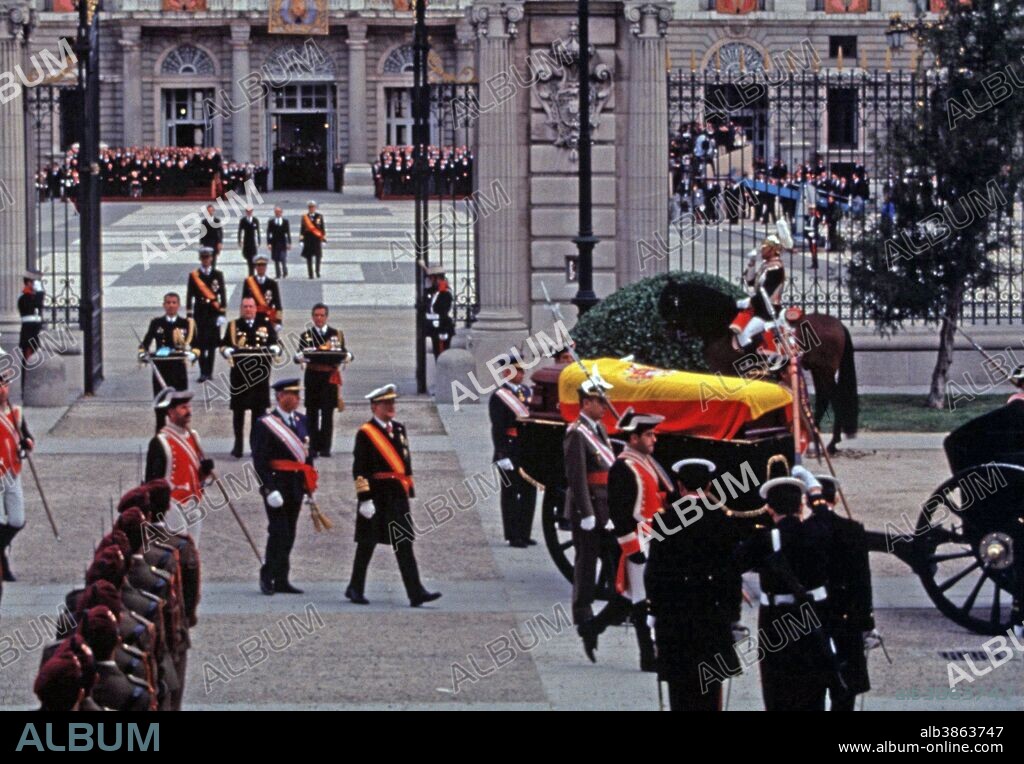 Funeral de Estado del Rey Don Juan de Juan de Borbón y Battenberg " Juan III ".