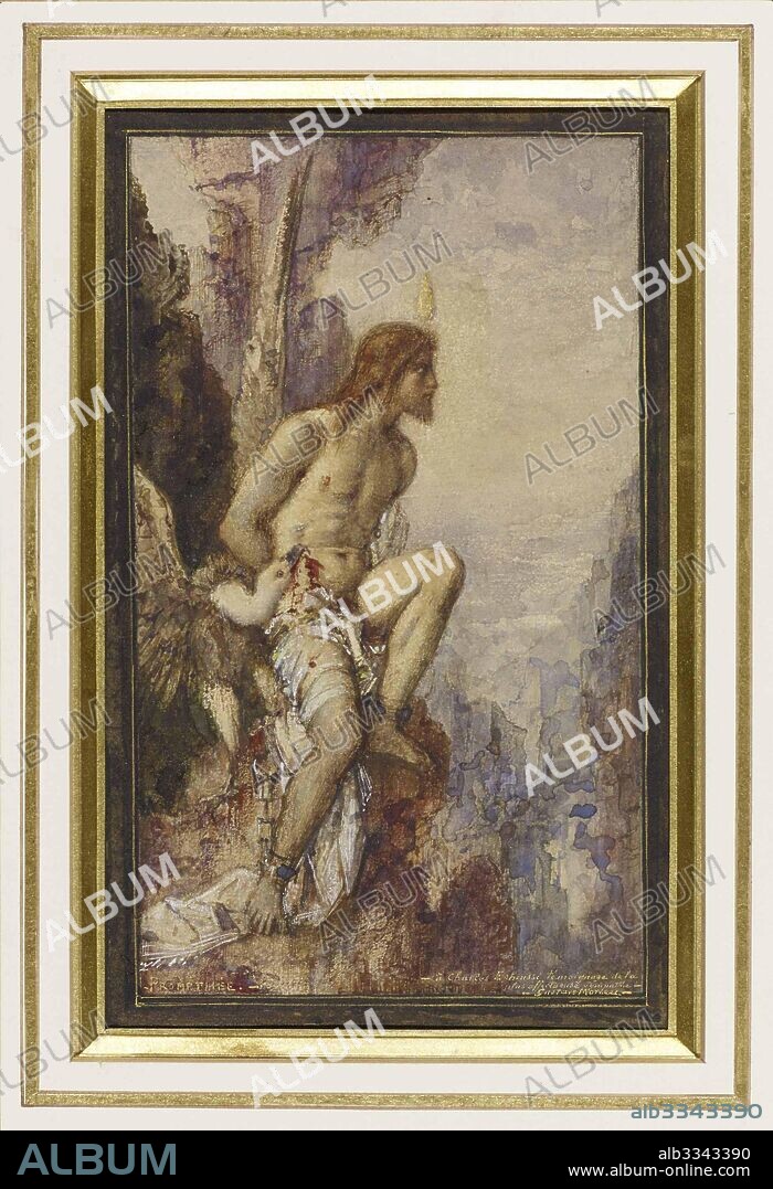 GUSTAVE MOREAU. Prometheus.