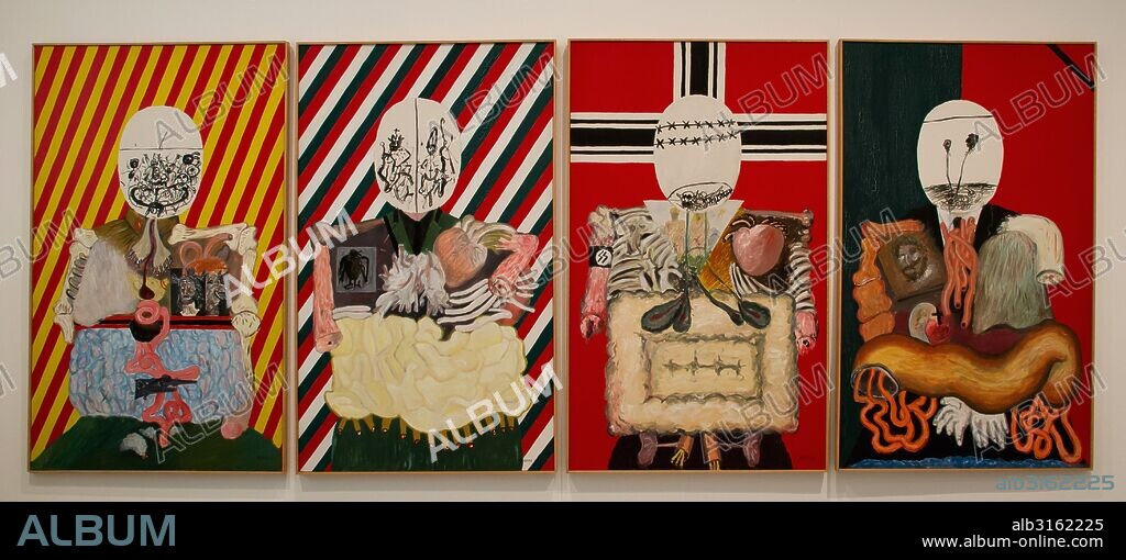 LOS 4 DICTADORES (1963) EDUARDO ARROYO, M. REINA SOFIA.