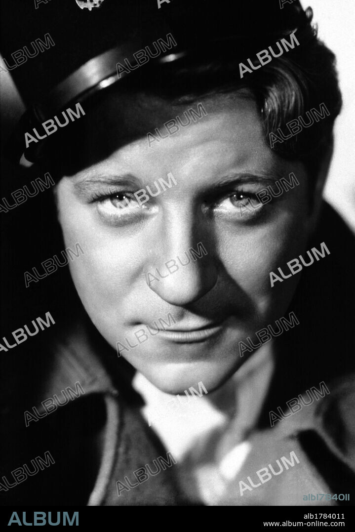 JEAN GABIN in PORT OF SHADOWS, 1938 (LE QUAI DES BRUMES), directed by MARCEL CARNE. Copyright CINE ALLIANCE / PATHE.