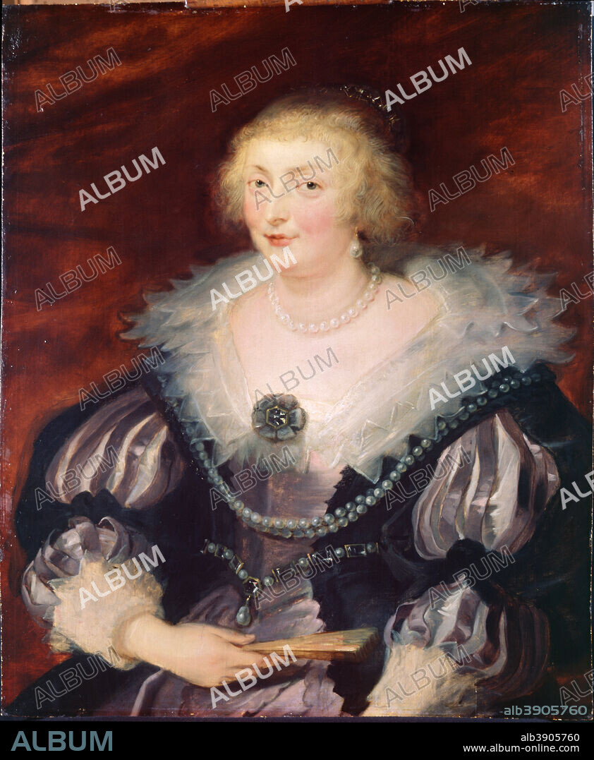 SIR PETER PAUL RUBENS. Portrait of a Lady. Date/Period: Ca. 1625. Painting. Oil on panel Oil. Height: 797 mm (31.37 in); Width: 657 mm (25.86 in).