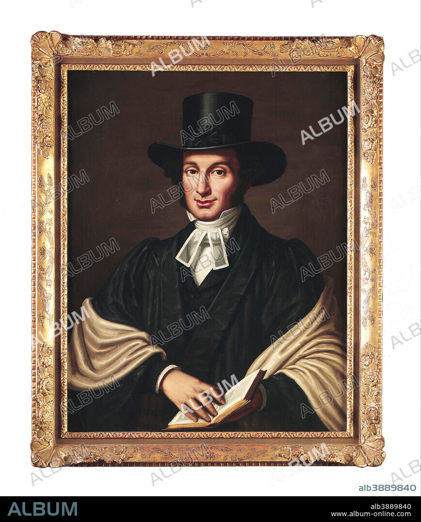 UNKNOWN. Samuel de Sola. Date/Period: 1863. Oil painting. Height: 1,061 mm (41.77 in); Width: 852 mm (33.54 in).