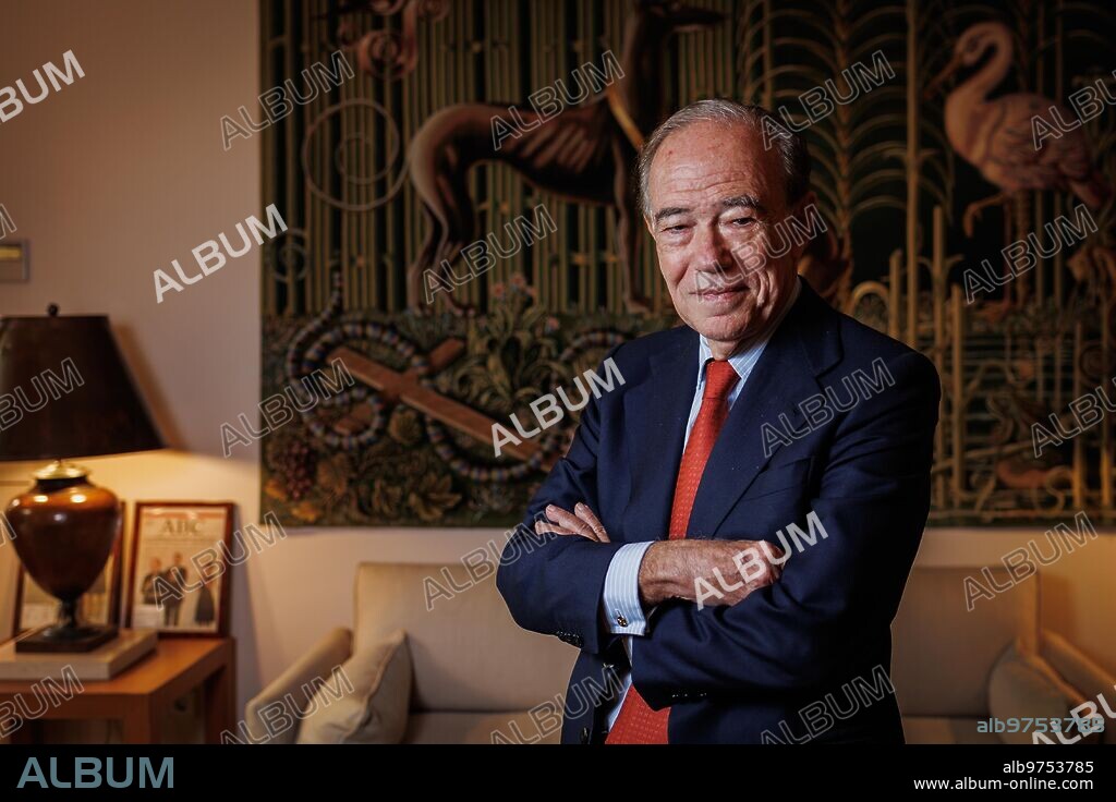 Madrid, 17/02/2023. Gregorio Marañón y Bertrán de Lis, presidente del Patronato de la Fundación del Teatro Real. Foto: Tania Sieira. ARCHDC.