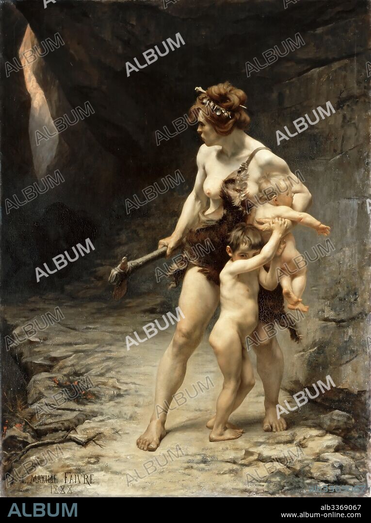 LÉON MAXIME FAIVRE. Two Mothers.
