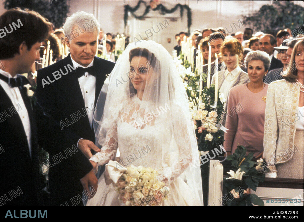 KIMBERLY WILLIAMS-PAISLEY und STEVE MARTIN in FATHER OF THE BRIDE, 1991, unter der Regie von CHARLES SHYER. Copyright TOUCHSTONE PICTURES.