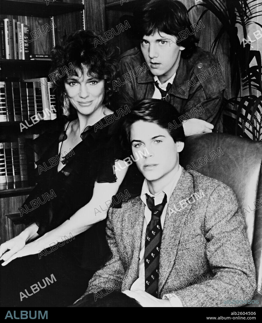 ANDREW McCARTHY, JACQUELINE BISSET and ROB LOWE in CLASS, 1983, directed by LEWIS JOHN CARLINO. Copyright ORION PICTURES.