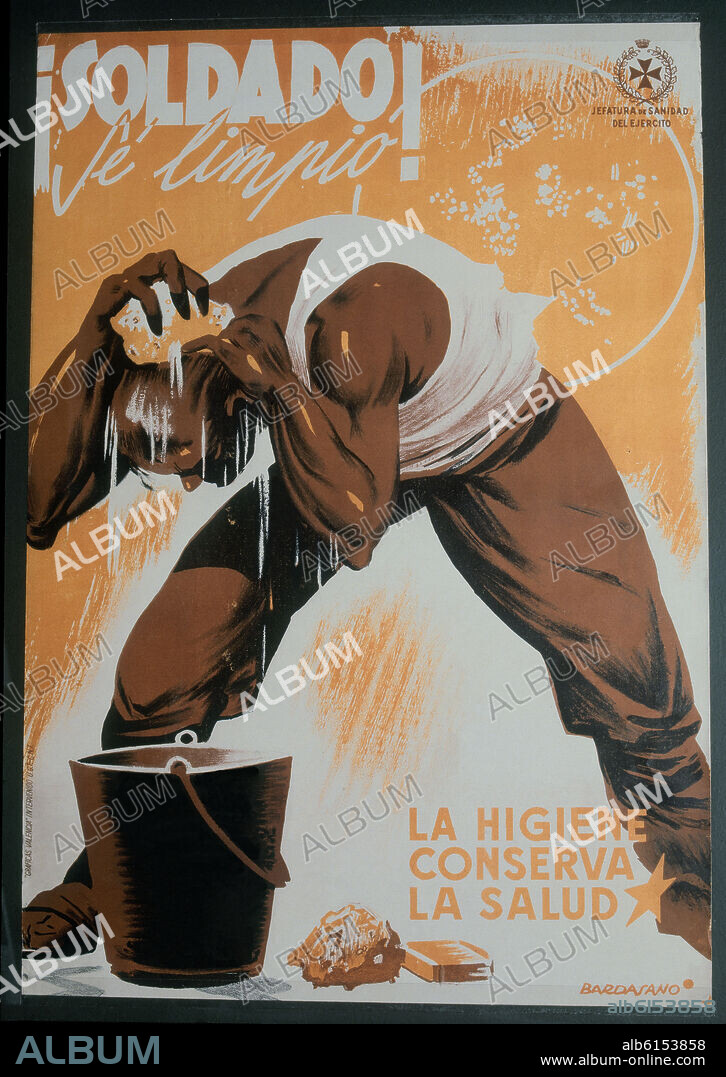 CARTEL PARA LA LIMPIEZA DEL SOLDADO.