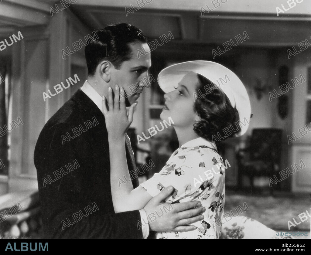 FREDRIC MARCH et MERLE OBERON dans THE DARK ANGEL, 1935, réalisé par SIDNEY FRANKLIN. Copyright UNITED ARTISTS.