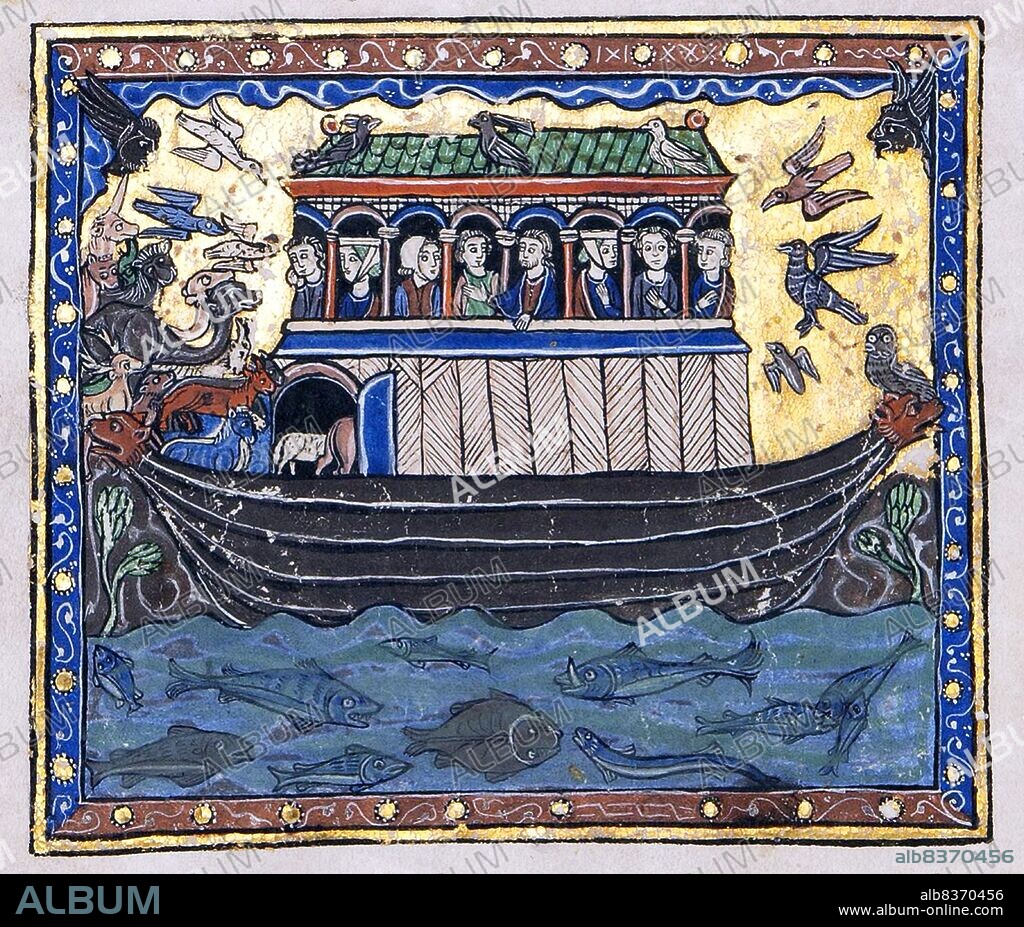 Noah's Ark (Biblical Hebrew: Tevat Noa) is the vessel in the Genesis flood narrative (Genesis chapters 69) by which God spares Noah, his family, and a remnant of all the world's animals from the flood.<br/><br/>. According to Genesis, God gave Noah instructions for building the ark. Seven days before the deluge, God told Noah to enter the ark with his household and the animals. The story goes on to describe the ark being afloat for 150 days and then coming to rest on the Mountains of Ararat and the subsequent receding of the waters. The story is repeated, with variations, in the Quran.
