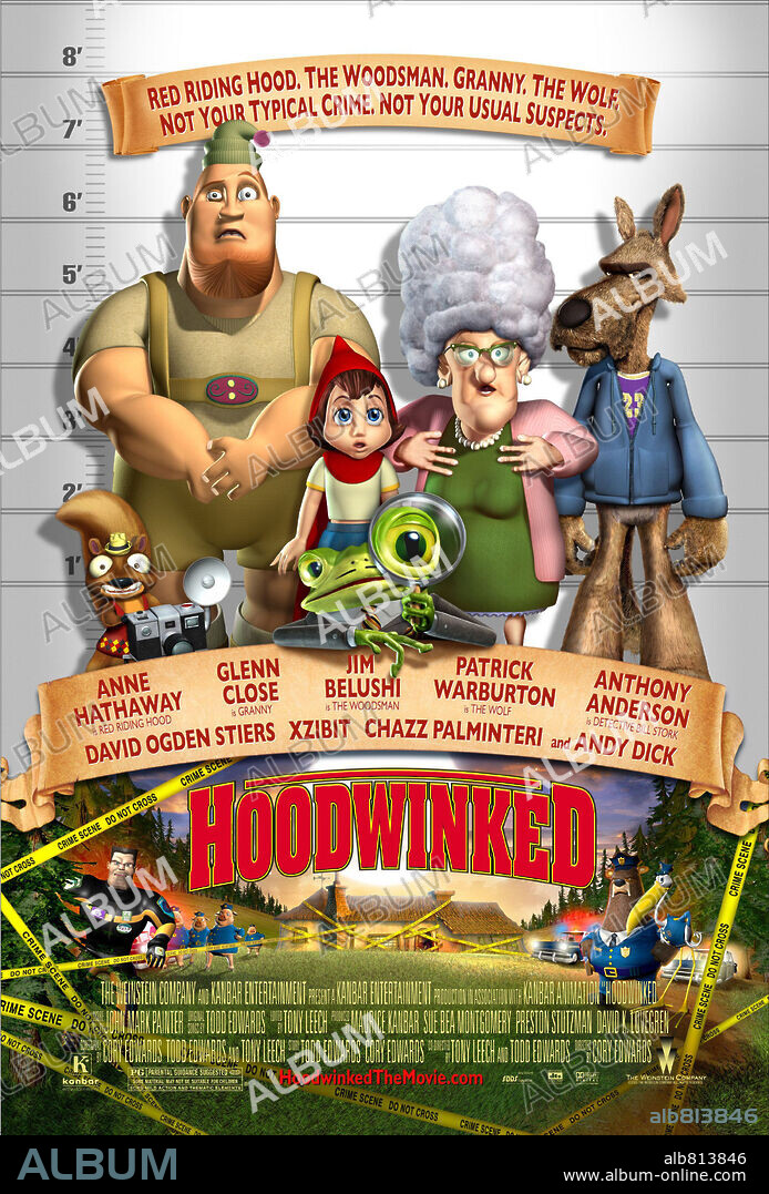 Poster of HOODWINKED, 2005, directed by CORY EDWARDS, TODD EDWARDS and TONY LEECH. Copyright BLUE YONDER FILMS.