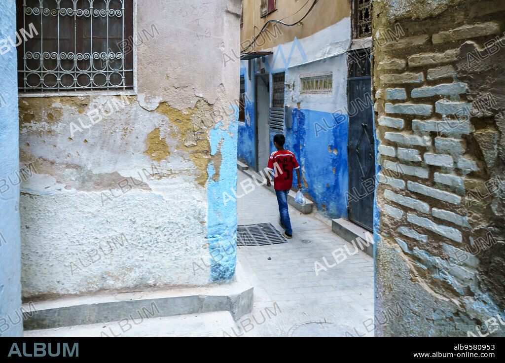 Mellah, Jewish quarter, Fes el-Jdid, Fez, morocco, africa.