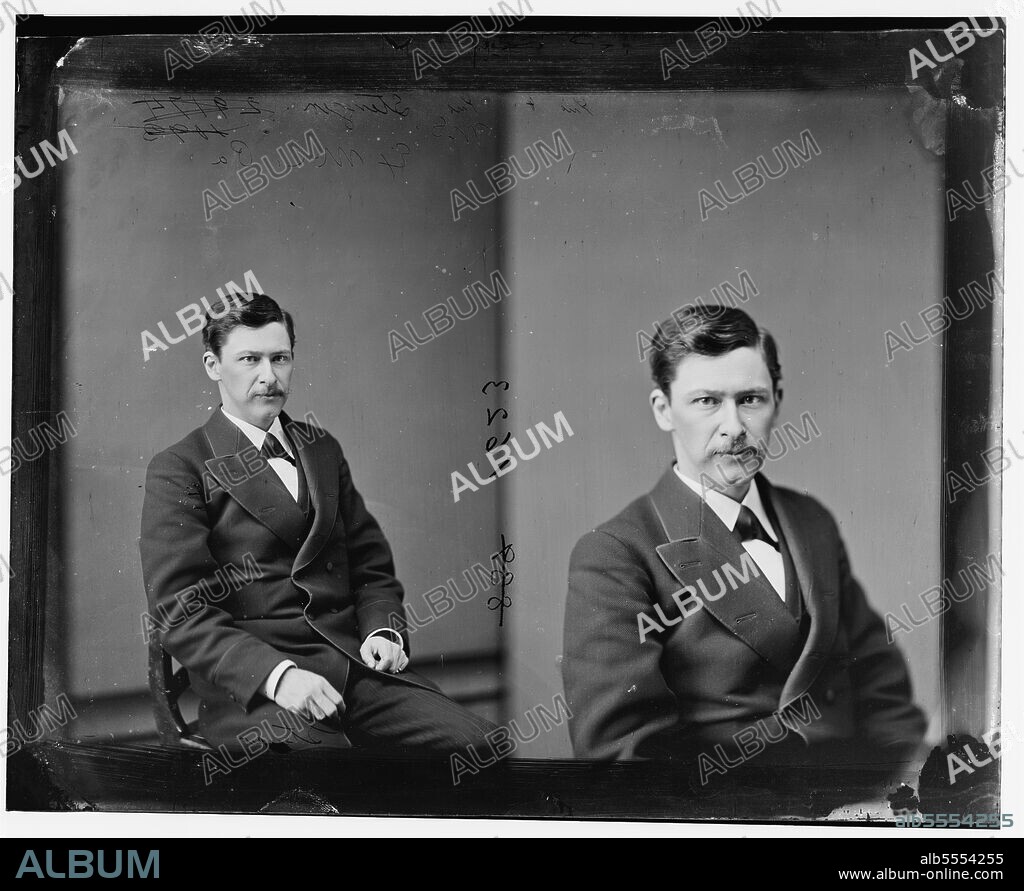 UNKNOWN. William Shearer Stenger of Pennsylvania, 1865-1880. Stenger, Hon. Rep. Wm. Shearer of Pa., between 1865 and 1880. [Lawyer and politician: executive director of the Philadelphia Record; district attorney of Franklin County].