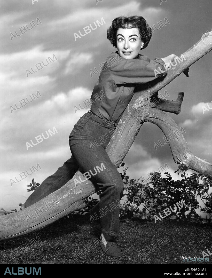 JOAN CRAWFORD in JOHNNY GUITAR - GEJAGT, GEHASST, GEFÜRCHTET, 1954 (JOHNNY GUITAR), unter der Regie von NICHOLAS RAY. Copyright REPUBLIC PICTURES.