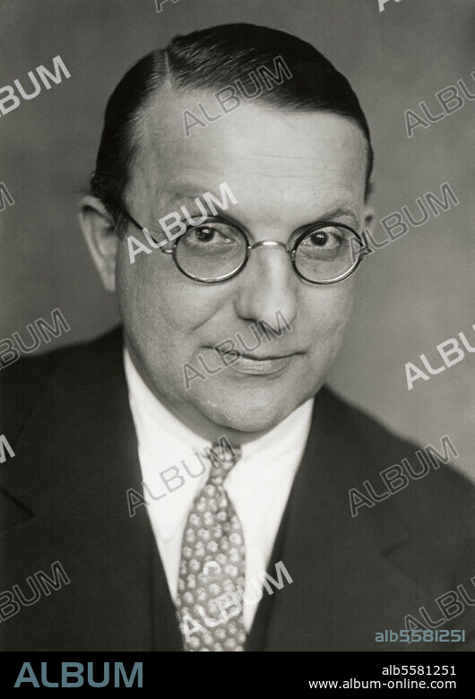 Bohnen, Michael Sänger (Bass-Bariton), Köln 2.5.1887 - Berlin 26.4.1965. Porträtfoto, um 1930.