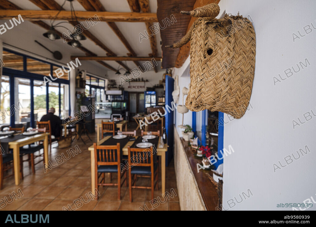 Sa Figuera restaurant, La Mola, Formentera, Pitiusas Islands, Balearic Community, Spain.